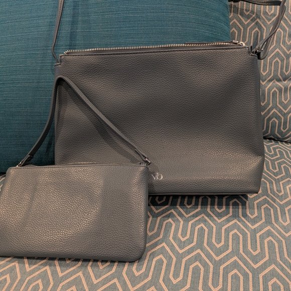 Vera Bradley Slate Hipster & Wristlet Set Faux Leather - Picture 2 of 10